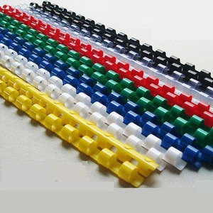 16mm (5/8") PVC Plastic Binding Comb 21 Rings Office Supply