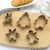 Import 17 pcs Christmas shapes mold stainless steel cookie cutters set from China
