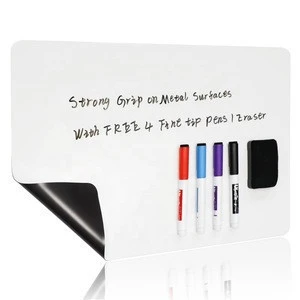 17&quot; x 11&quot; Fridge Messages  Magnetic Whiteboard Sheet Dry Erase Magnet WhiteBoard