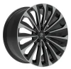 18 19inch Aluminium rims 5x11 Radi8 Alloy car Wheel for amerian and japanese car