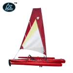 18ft trimaran saiboat with kayak pedal drive system UBP-K3 for two person