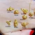 Import 18K Pure Gold 3D Hard Gold Classic Charm Heart Pendant Necklace Ladies Jewelry from China