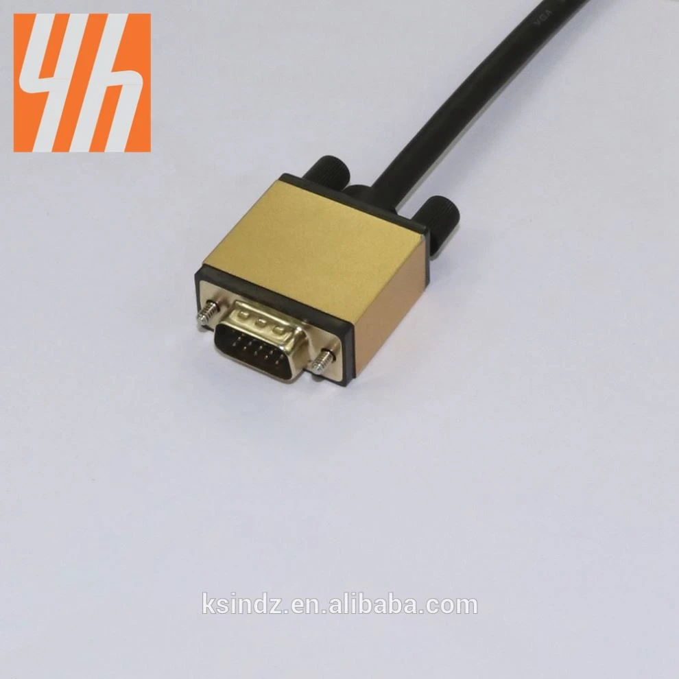 1.8M 1080p DP to VGA Video Adapter Cables  Display Port Male to VGA male