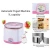 Import 1L capacity Automatic Stainless Steel Liner Home DIY Yoghourt Container Yogurt Maker Machine from China