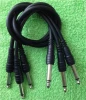 1m Guitar Keyboard Amp Patch Lead 6.35mm Mono Jack to Jack Plug 6.3mm 1/4" Cable