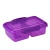 Import 2-compartment colorful food vegetable fruit kitchen plastic crisper lunch box food storage container from China