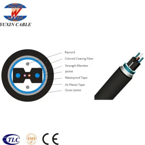 2 CORE OUTDOOR FTTH DUCT CABLE/FTTH DUCT DROP CABLE/DUCT CABLE
