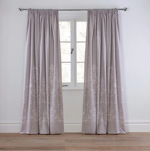 2 Panel Solid Lined Thermal Blackout Grommet Window Curtain Drape, Royal valance window treatment all kinds of Turkish curtain