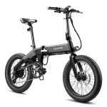 20 inch E PAS Recharge Folding Electric fat Bike foldable Electric Snow Bicycle Fat Tire Urban Ebike velo electrique pliant