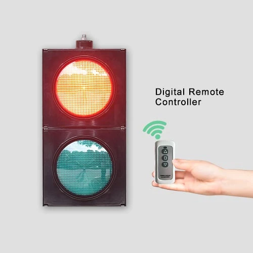 200mm Remote Control Red Green Traffic Light For Parking Traffic Light System