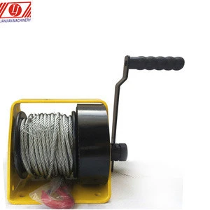 2017 HOT sale portable hand manual boat winch