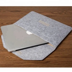 2018 good quality tablet PC felt bag fashion notebook cover felt laptop bag