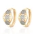 Import 2018 Hot Sale Luxury 18K Yellow Gold Filled Earrings For Girls from China