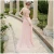 Import 2018 Latest Elegant Lace Appliques Blue Tulle bridesmaids sister dress China Pink long Bridesmaid Dress from China