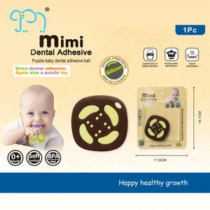 2019 New Baby Teether Silicone Sandwich Biscuits For Kids