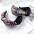 Import 2020 Fall Wholesale Designer Women Vintage Letter Printed Makeup Hair Accessories Hairbands from China
