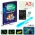 Import 2020 HOT amazon A3 A4 A5 magic freeze light fluorescent drawing board draw with light magic doodle mat from China