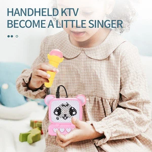 2020 Kids Multifunctional Personality Music Singing Toys Plastic Microphone Kids Music Toys