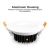Import 2020 New Gledopto ZigBee Downlights Dimmable Recessed LED Lighting RGB And Dual White Color Tunable Dimmable Recessed Downlights from Pakistan