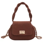 2020 New Nubuck Leather Retro Bag Fashion Single Shoulder Messenger Bag Mini Bag