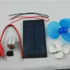 2020  New Solar Cell Toy Kid Solar Toy DIY Kits Educational Solar Toy with Solar Panel Plastic Fan Motor Wires