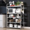 2020 New stainless steel kitchen storage rack standing rack