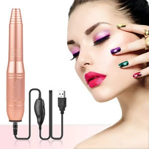 2020 Professional  Portable Electric Acrylic Nail Gel Polish Kit Manicure Pedicure Drills Bit Electric Nail Drill for Nails Gel