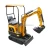2021 Best Quality Mini Excavator with Small Digger 1000 Kg Multi Function Crawler Excavator 1 Ton Operating Weight Fan Cool