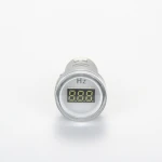 22mm small digital tube led round mini digital display hertz frequency meter electronic indicator lamp measuring