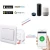 Import 240V 10A 2300W wifi wireless remote controlled curtain switch with tuya app from China