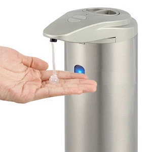 250Ml Metal Stainless Steel Automatic Liquid Soap Dispensers