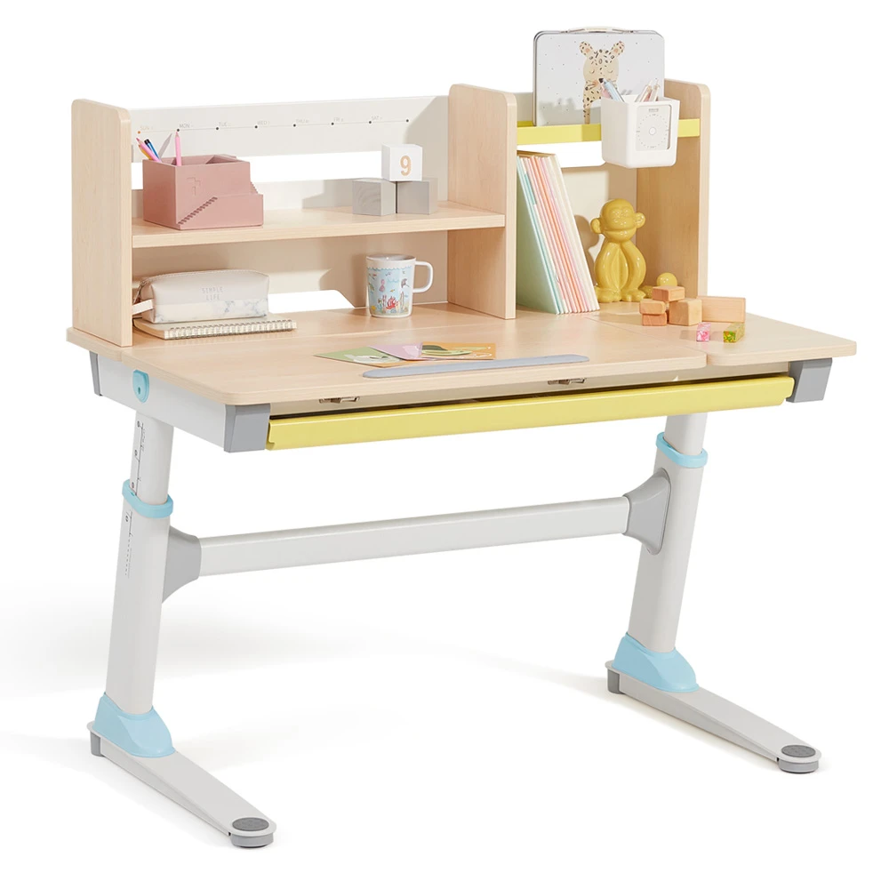 2M2KIDS New Arrival Child Desk Study Adjustable Ergonomic Table Multifunction Foldable Children Bedroom Desk Kids Furniture