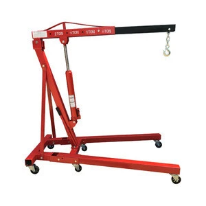 2Ton Small Shop Crane Hydraulic Shop Crane Foldable Shop Crane