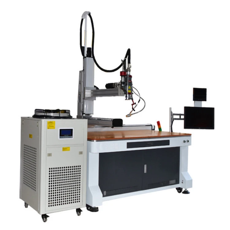 3-axis Automatic Laser welders with wobble welding head Camera Computer for Automotive power bank battery pack welding