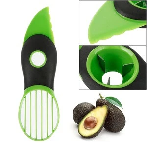 3 In 1 Avocado Slicer Peeler Cutter Tools Multifunctional As A Splitter Pitter Knife Peeler Scoop Fruit Tools For Kitchen Gadget
