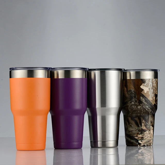 30 oz  Double Wall Stainless Steel Vacuum Insulated Tumbler Cups