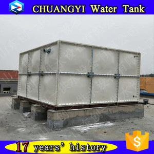 30000 gallon juice storage FRP tank, FRP farm water tank, FRP water tank panel type