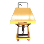 300kg 1.3m 1.5m 4.5ft scissor hydraulic handle lift single scissor lifter lift tables