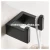 Import 304 stainless steel Matte Black Towel Bar Towel Ring Paper Holder Robe Hook from China
