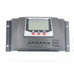 30A 12/24/36/48V  MANUAL PWM  SOLAR CHARGE CONTROLLER FOR SOLAR ENERGY