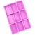 Import 347 ready to ship factory and stock 9 cavity rectangle shape silicone cake mold, silicone candle molds, soap making molds from China