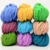 35 colors 3cm Super bulky Polyester Knitting Materials Vegan chenille yarn