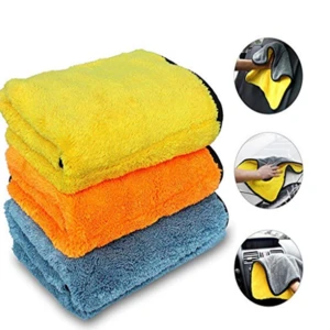 38*44cm material coral fleece car wash towel car cleaning microfiber towel