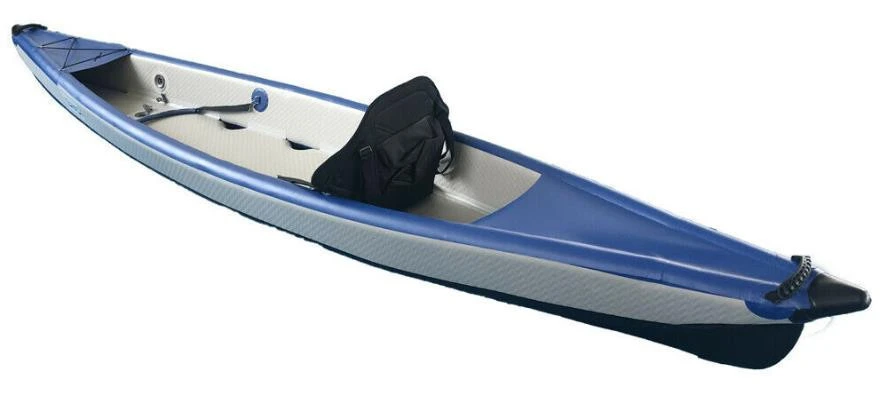 3.9m Best quality one Person Rowing Boat Canoe Drop Stitch Inflatable Kayak for Sale