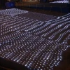 3m*3m 900Leds Transparent Wire Led Net Light