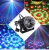 Import 3W RGB Party Stage Light Music Sound Activated Rotating Magic Ball Dancing Disco Lights for DJ KTV Bar from China