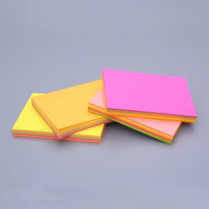 3x4inch  customized self-adhesive removable sticky note tabs