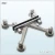 Import 4 Arm Curtain Wall Fitting Stainless Steel Heavy Duty Glass Spider from Taiwan