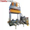4 column Hydraulic Aluminum Pot Basin Container Making Machine 200/315/500T Large table mobile worktable hydraulic press machine