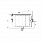 4 inch Medium Vacuum Intake Accessories Air Filter